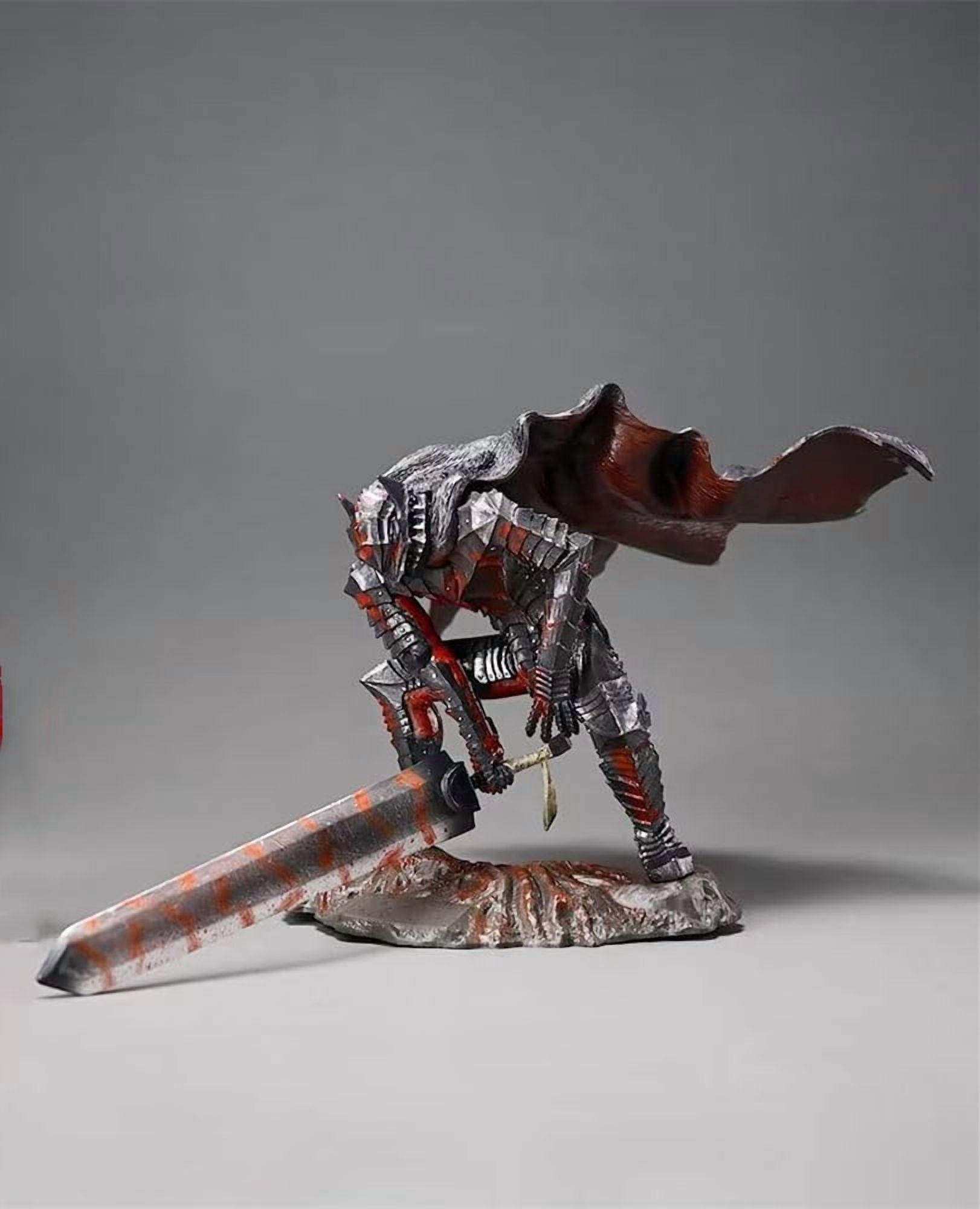 Berserk Figure Fighting Broadsword Guts Figurine 18cm/7.1inch PVC Anime Cartoon Manga Game Character Model Statue Collectible Craft Gift