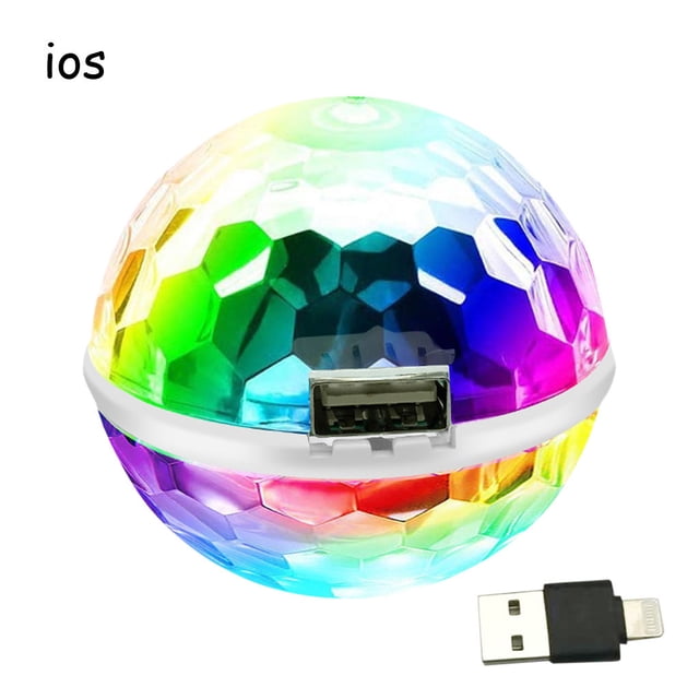 Vaidha Mini Stage Lights Car Party Lights LED Flash USB Lights Strobe Lamp