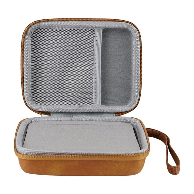 Soporte portátil para púas de guitarra Eigraketly bolsa de almacenamiento de cuero impermeable