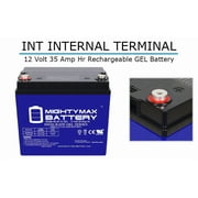 12V 35AH GEL Battery Replaces Goal Zero Yeti 400 Solar Generator