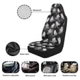 thumbnail image 5 of Uorisanigo Halloween Ghost Car Seat Covers Waterproof Front Seat Covers Automobile Front Seat Covers Easy to Install Car Interior Automotive Universal Fit Most Cars, 5 of 7