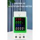thumbnail image 3 of Medidor de energía eléctrica 6 en 1, 100 A, CA 160-275 V, voltaje, corriente, KWH, voltímetro, amperímetro, vatímetro, carril DIN, 3 of 8