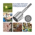 thumbnail image 4 of Destornillador de Varilla de Tierra SDS-Max Acero Resistente 45 mm WEIHJMXG, 4 of 5