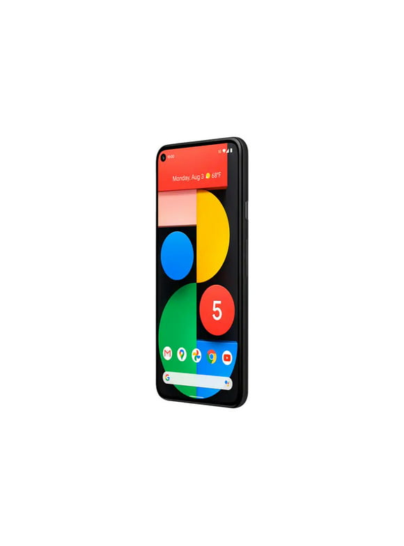 Google Pixel 5 - 5G smartphone - dual-SIM - RAM 8 GB / Internal Memory 128 GB - OLED display - 6" - 2340 x 1080 pixels - 2x rear cameras 12.2 MP, 16 MP - front camera 8 MP - AT&T - just black