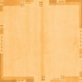 thumbnail image 1 of Ahgly Company Indoor Square Solid Orange Modern Area Rugs, 7' Square, 1 of 4