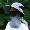 thumbnail image 5 of Detachable Eaves Cap Wide Brim Face and Neck Protection Sun Hat✨w E6H3, 5 of 5