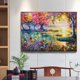 thumbnail image 1 of Cuadros Decorativos Pintura de diamante 5D DIY completo taladro redondo paisaje decoración del hogar arte artesanal DQrwqpou embutido en tela, 1 of 7