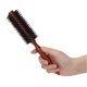 thumbnail image 3 of Round Styling Hair Brush Salon Use Curling Roller Hairbrush with Pointed Tail HandleInclined Lines, 3 of 5