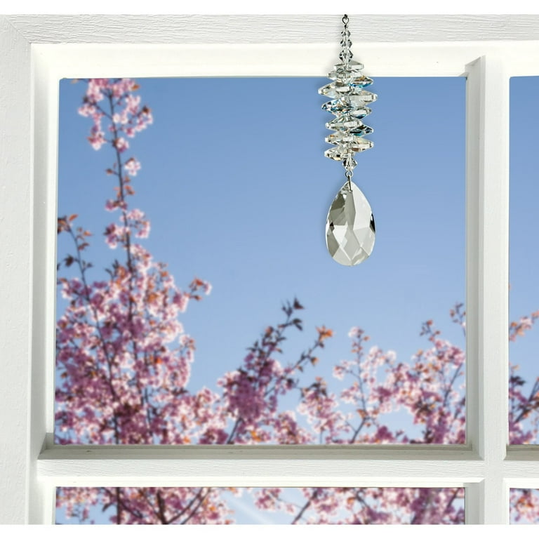 CCIA Crystal Ice Cascade Suncatcher- Almond CCIA Crystal Ice Cascade Suncatcher- Almond