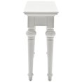 thumbnail image 6 of Bowery Hill Mid-Century 2 Drawer Console Table in Pure White, 6 of 7