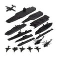 thumbnail image 2 of TISHITA 17 Pcs Navire de Guerre avec Petits Avions Modèles pour Adultes Garçons de 14 Ans et Plus Noir, 2 of 8