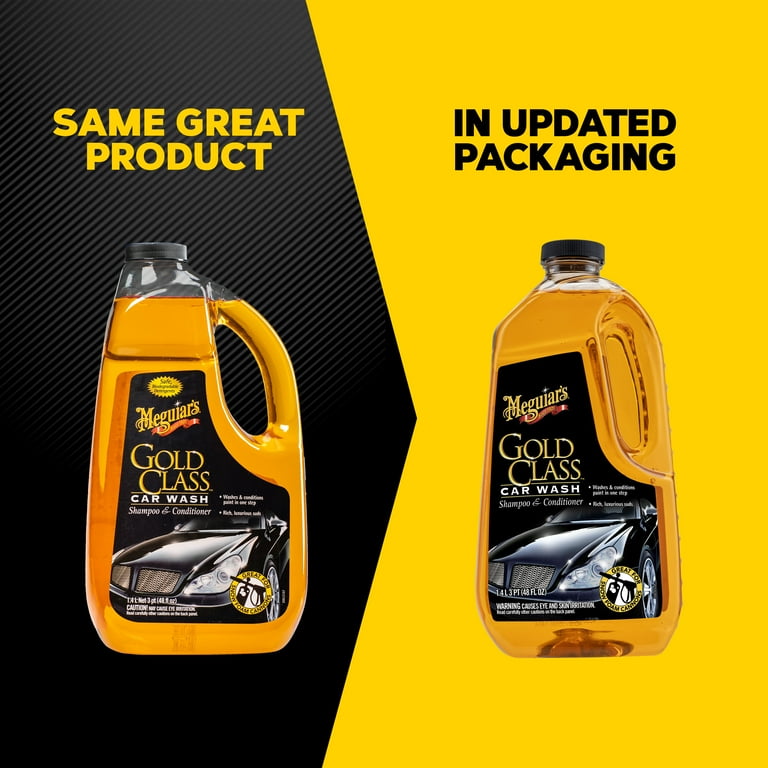 Meguiar's G7148 Gold Class Car Wash Shampoo and Conditioner - 48