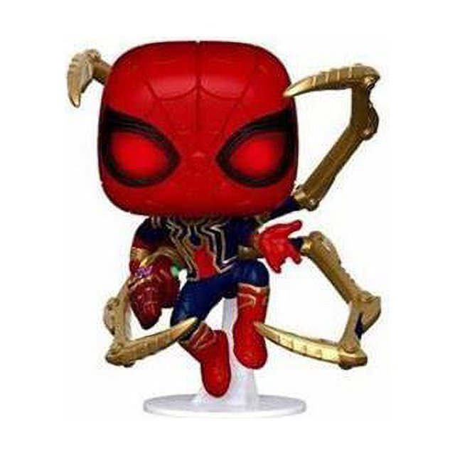 FUNKO POP-figuras de acción de PVC, modelo de colección de Spiderman, IRON Spider, Bobble-head, 574 #, juguetes para regalo xuanjing unisex