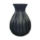 thumbnail image 3 of Jarrón de flores moderno Jarrón irrompible Arreglo floral decorativo minimalista para Negro, 3 of 9