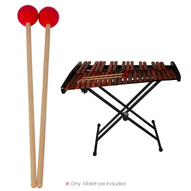 Tambour Supporter Baguettes Percussion Sipiris - 18 Pièces, Marimba Xylophone, Bois Et Bambou Tambourin Instrument