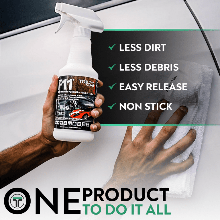 TopCoat F11 Polish & Sealer for Cars, Motorcycles, RVs, and More