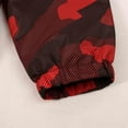 thumbnail image 4 of MADHERO Boys Girls Rain Jacket Lightweight Long Sleeve Windbreaker Red Camo 6, 4 of 6