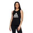 thumbnail image 2 of Reebok Women's Essence Graphic Tank With Mesh Panel, 2 of 4