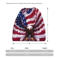 thumbnail image 3 of KLL USA Eagle with Spread Wings Pirnt Wicking Running Beanie Head Wrap Cycling Bandana for Men Women, 3 of 8