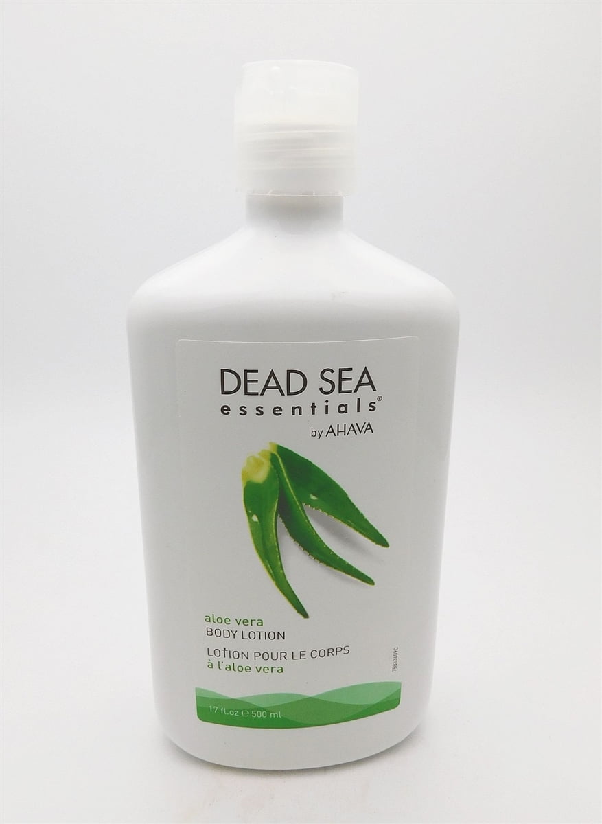dead sea essentials by ahava aloe vera body lotion