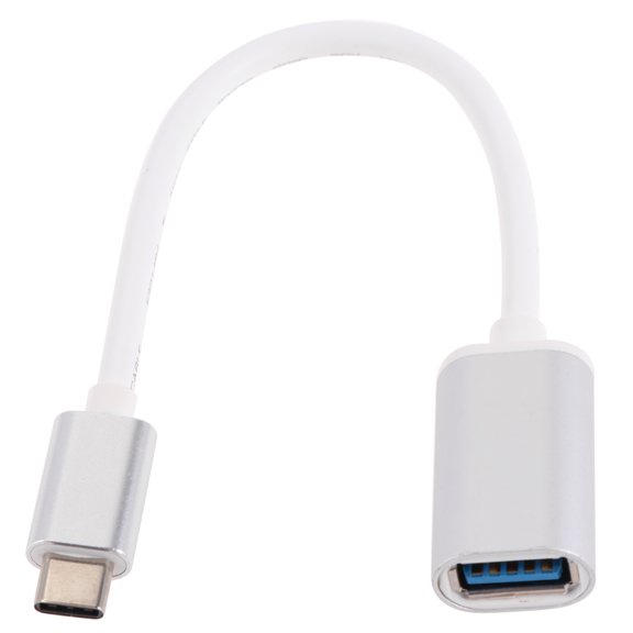 Pavo 1Pc Type-c OTG Adapter OTG Adapter Type-c Connects The Usb Mouse (White)