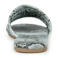 thumbnail image 3 of Journee Womens Marisol Multi Strap Slide Sandals, 3 of 9