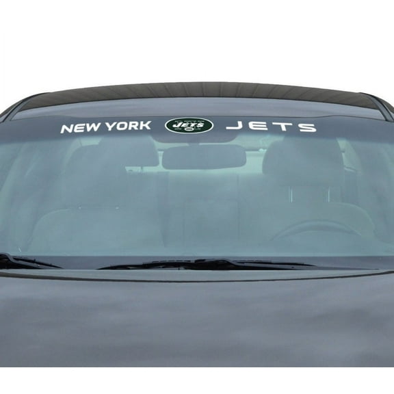 New York Football Jets Windshield Decal Sticker - Arrive in Style!