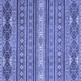 thumbnail image 1 of Ahgly Company Machine Washable Indoor Square Oriental Blue Modern Area Rugs, 7' Square, 1 of 4