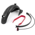 thumbnail image 2 of HUGFEGWE Rear Fender Mudguard Support Bracket Repair Black Kits Compatible With Ninebot Electric Scooter Max G30 G30LP G30D Fenders Parts (Color : Black-01) CJB91-84853, 2 of 7