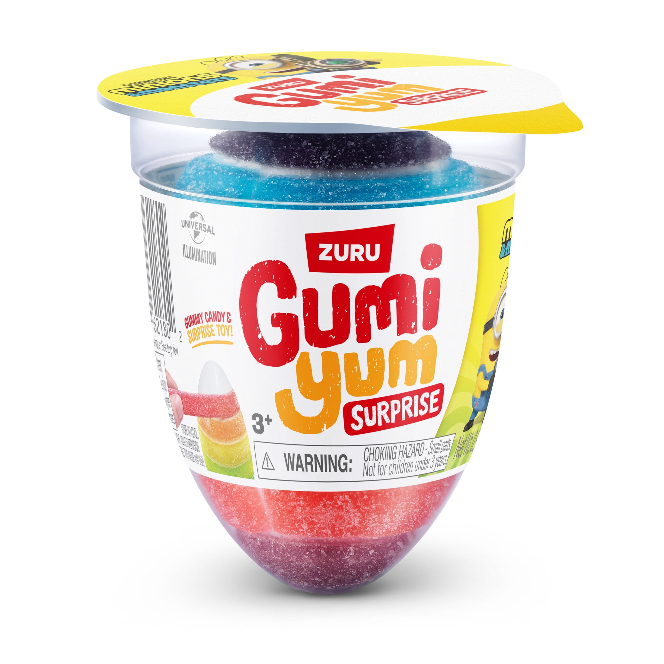 Gumi Yum Surprise Minions 26G Gummy And Toy Product Aged 4-10 Years