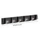 thumbnail image 4 of Colgador de puerta portátil ajustable de 45 grados, plegable, 6 ganchos, gancho de almacenamiento de estilo Simple, soporte para ropa, sombrero, Almacenamiento y organización del hogar Negro Plata Bewildely HA063591-05B, 4 of 6