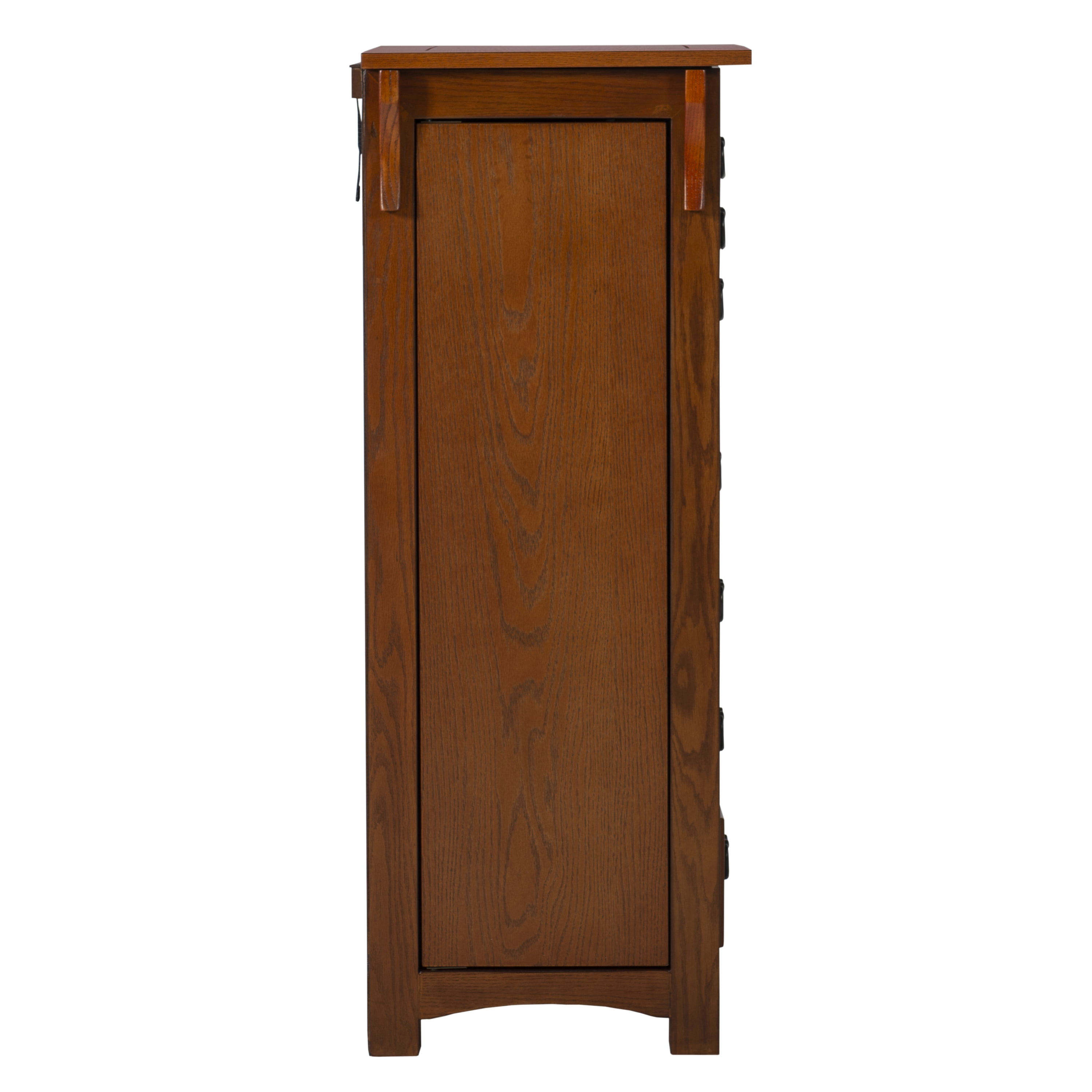 Powell Anna Lee Jewelry Armoire, Oak