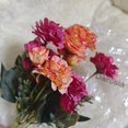 thumbnail image 3 of Dalrosia Artificial Flowers, 2 Bundles Fake Spring Flowers Peony,Centerpiece Table Decorations,Faux Silk Flower Bouquet Vase Indoor Home Dining Room Office Wedding Party Decor Cemetery Grave, 3 of 6