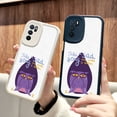 thumbnail image 1 of Proteja su iPhone 15 Pro Max 14 13 12 Pro 11 con estilo con esta moderna funda para teléfono plateada mate con ilustraciones de dibujos animados., 1 of 4