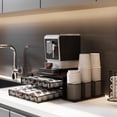 thumbnail image 2 of EasyPAG Cup Holder, 60 Capacity Coffee Pod Holder, Coffee Pods Drawer Organizer for Countertop, Coffee Bar Station Organizer with Disposable Cups Lids Holder, Black, 2 of 8