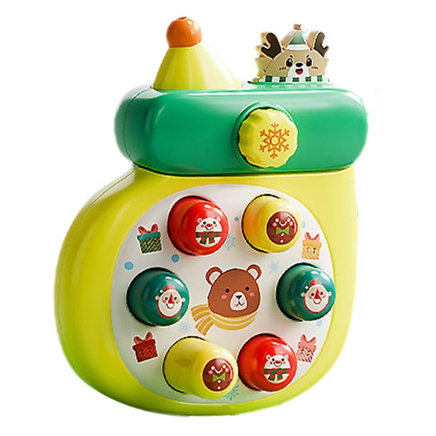 Juguete Sensorial Para Nios, Juego De Memoria Para Edades De 3, 4, 5 Y 6 Aos, Regalo Navideo Para Nias Y Nios, Amarillo