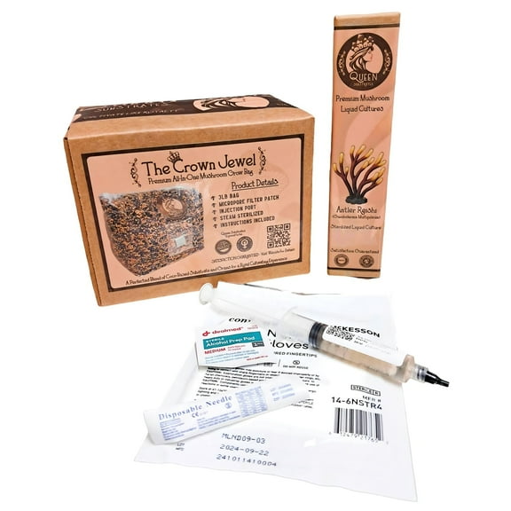 Antler Reishi Mushroom | 3LB All-In-One Mushroom Grow Kit