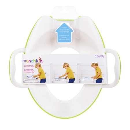 Munchkin® Sturdy™ Toddler Potty Seat, Built-in Handles, Green, Unisex‼️light dirt and good condition‼️
