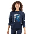 thumbnail image 3 of Mega Man Video Game Blue Bomber Unisex Plus Size Sweatshirt Brisco Brands 2X, 3 of 5