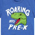 thumbnail image 3 of Instant Message - Roaring Into Pre K - Youth Short Sleeve Graphic T-Shirt, 3 of 6