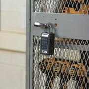 Master Lock 5039554 5.43 x 1.71 x 2.43 in. Pro Series Metal Single Locking Bluetooth Padlock, Black