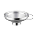 thumbnail image 1 of Under 10 Funnel Stainless Canning Funnel Lightweight Wide Mouth Jar Funnel with Handle Suitable for Wide Mouth and Conventional Jar Food Grade Jam Kitchen Tools, 1 of 9
