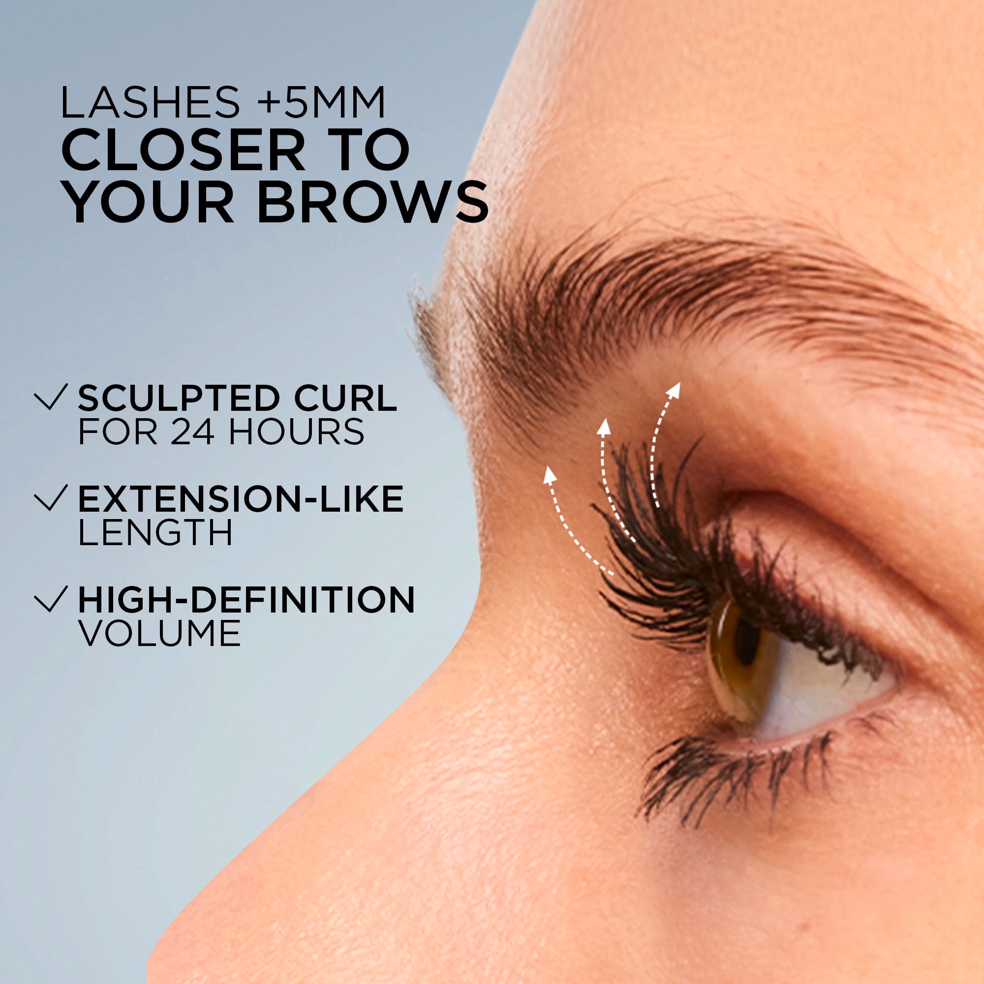 L'Oreal Paris Extensionist Mascara, True Brown Washable 996, 0.41 fl oz