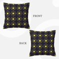 thumbnail image 3 of ZICANCN Floral Background Decorative Throw Pillow Covers, Bed Couch Sofa Decorative Knit Pillow Covers for Living Room Farmhouse, 24"x24", 3 of 8