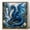 Dragon-Blue, variant on Mythic Dragon Realms 3D Fabric Poke Art Kit Stunning DIY Dragon Craft, No-Sew Textile Art Kit with Raised Layered Texture Handmade Fantasy Wall Decor for Beginners & Craft Lovers