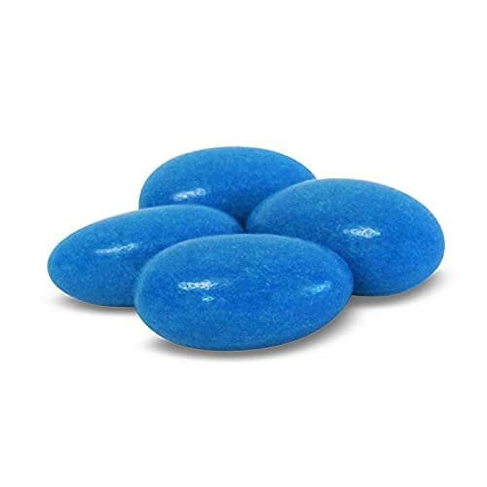 Dark Blue Jordan Almonds by Its Delish, 3 LBS Bulk  Sugared Almond Nut with Sweet Hard Candy Coating - Bulk Navy Wedding Favors, Bridal and Baby Showers, Party Buffets - USA Made, Vegan & Kosher