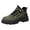 #1 Army Green, variant on Taqqpue Men's Ankle Boots Round Toe Lace Up Thick Sole Soft Comfortable Casual Chukka Boots for Men Size 7-11 Casual Work Shoes Outdoor Walking Footwear Fall Winter Fashion