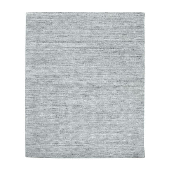 EORC Beige Handloomed Wool Transitional Super Grass Rug, 5' x 8'