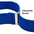 thumbnail image 2 of GFDYREE 2.5CM Men's Solid Formal Banded Bow tie & Suspenders Sets 4-Clip, 2 of 4