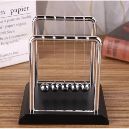 Newton s Cradle Balance Steel Ball Teaching Supplies Physics Science Pendulum Desktop Toys Stress Relief Gifts Home Decoration